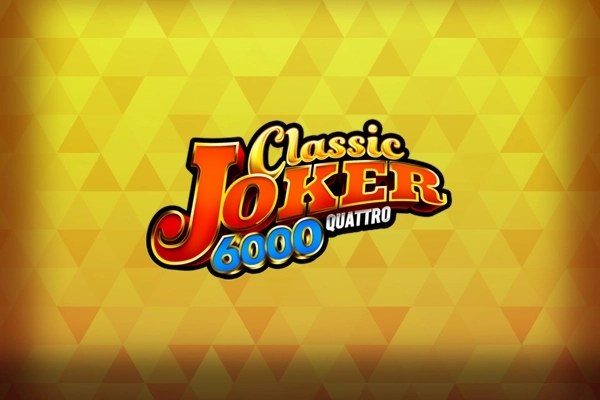 Cover des Slots Classic Joker 6000 Quattro