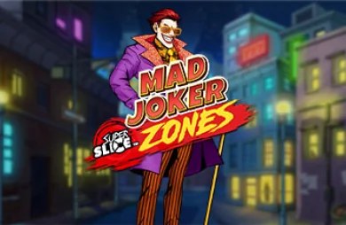Cover des Slots Mad Joker SuperSlice Zones