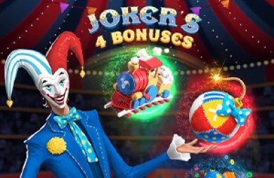 Cover des Slots Joker's 4 Bonuses