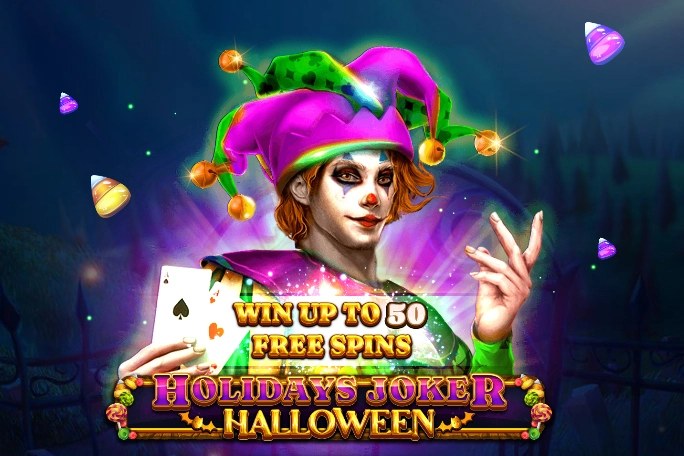Cover des Slots Holidays Joker Halloween