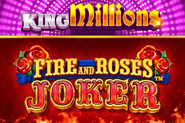 Cover des Slots Fire and Roses Joker King Millions