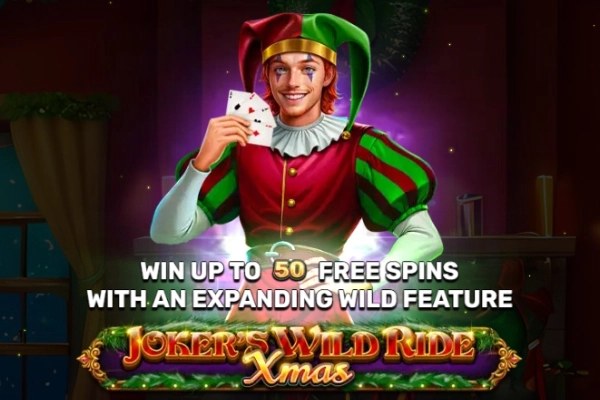 Cover des Slots Joker's Wild Ride - Xmas