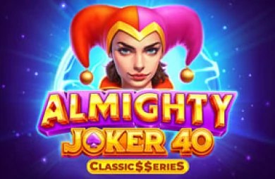 Cover des Slots Almighty Joker 40