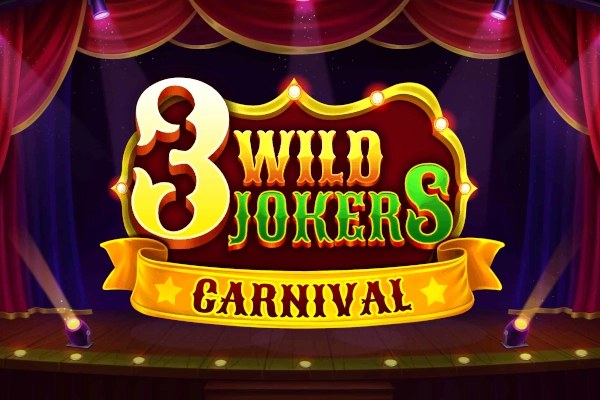 Cover des Slots 3 Wild Jokers Carnival