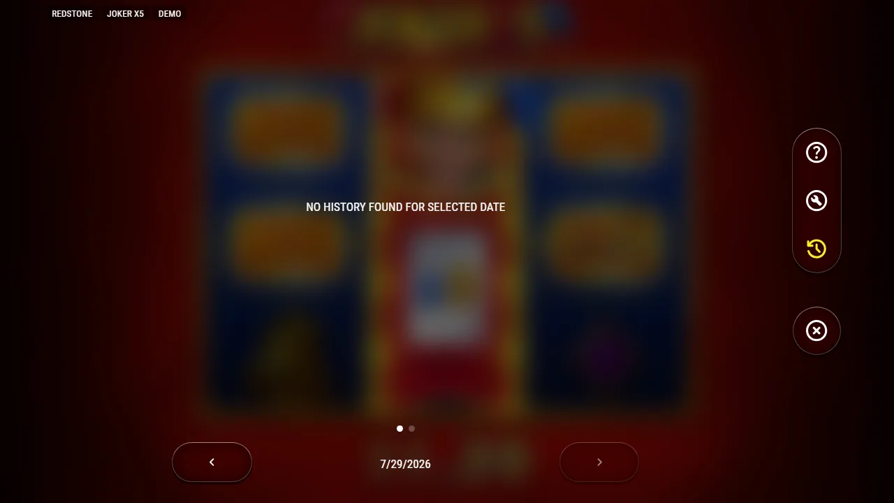 Joker x5 — Screenshot aus eigener Sitzung