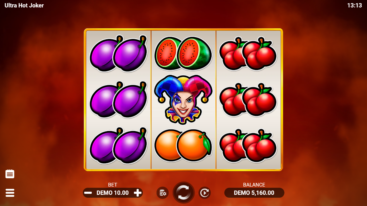Ultra Hot Joker — Screenshot aus eigener Sitzung